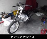 TS 250/0 Bj.1974 im Aufbau