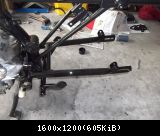 TS 250/0 Bj.1974 im Aufbau