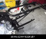 TS 250/0 Bj.1974 im Aufbau
