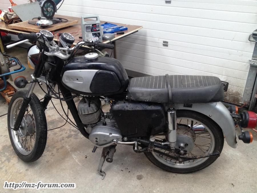 Mein Winterprojekt, die TS 150