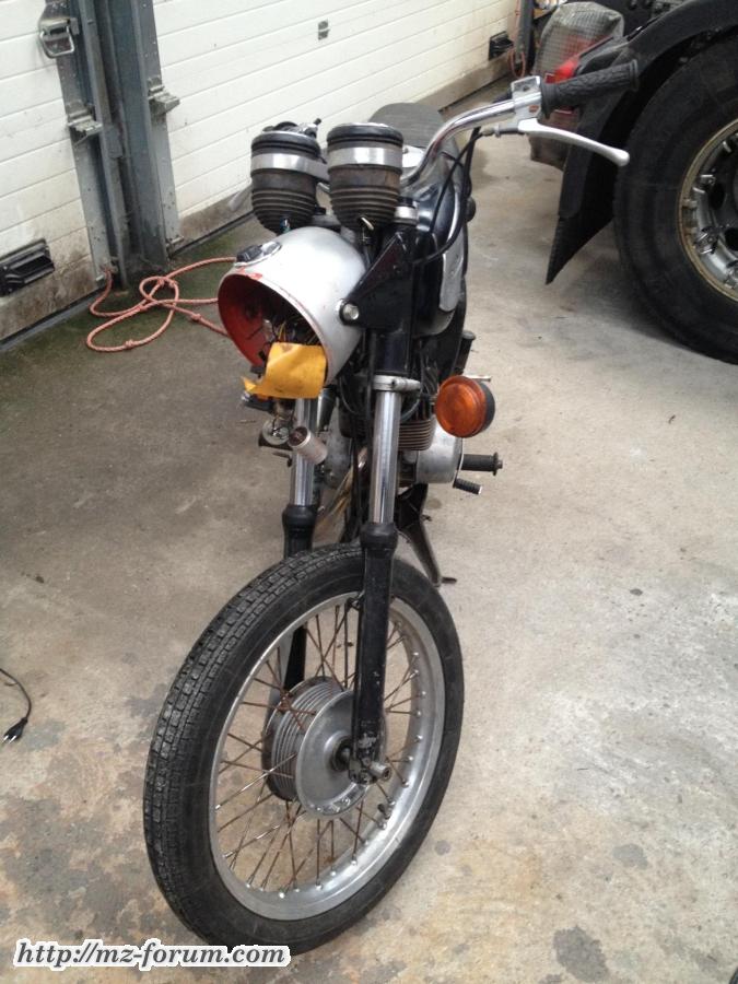Mein Winterprojekt, die TS 150