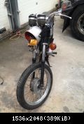 Mein Winterprojekt, die TS 150