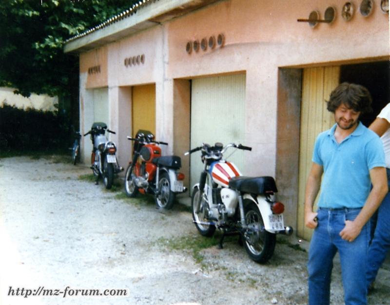 MZ TS 250 from Slovenia cca 1982