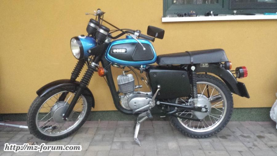 MZ TS 125  FERTIG