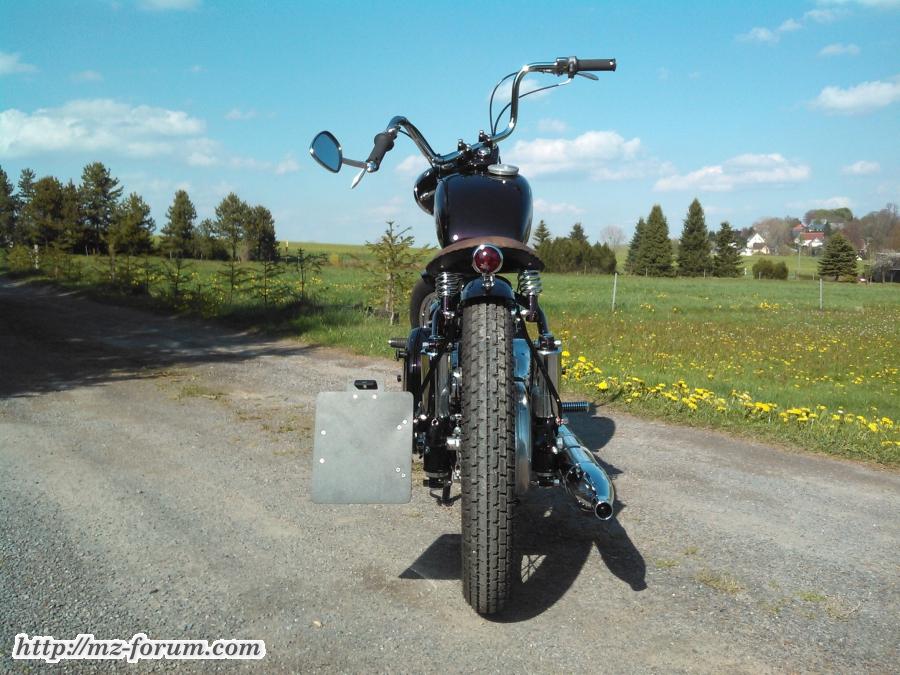 MZ RT 125/3 Chopper Umbau