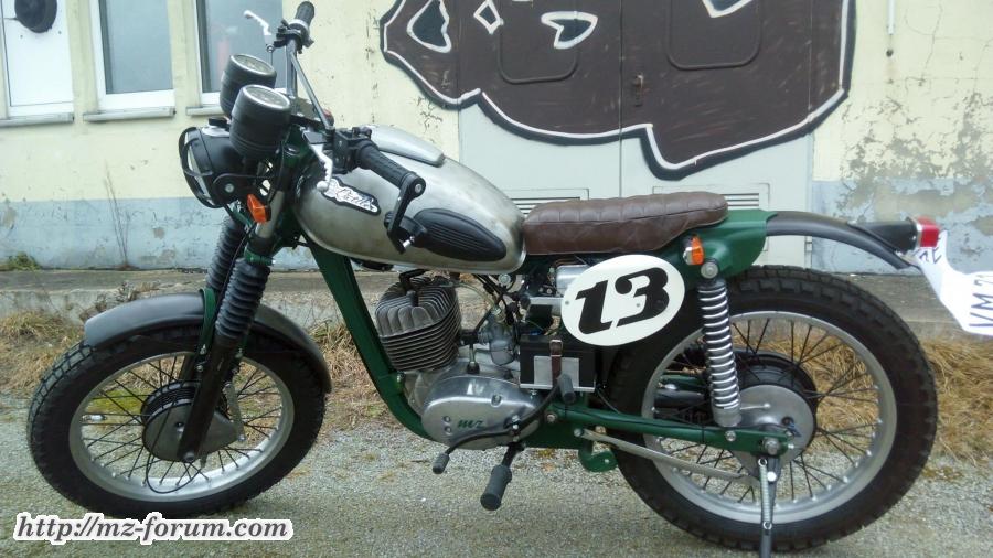 TS 150 Scrambler Umbau
