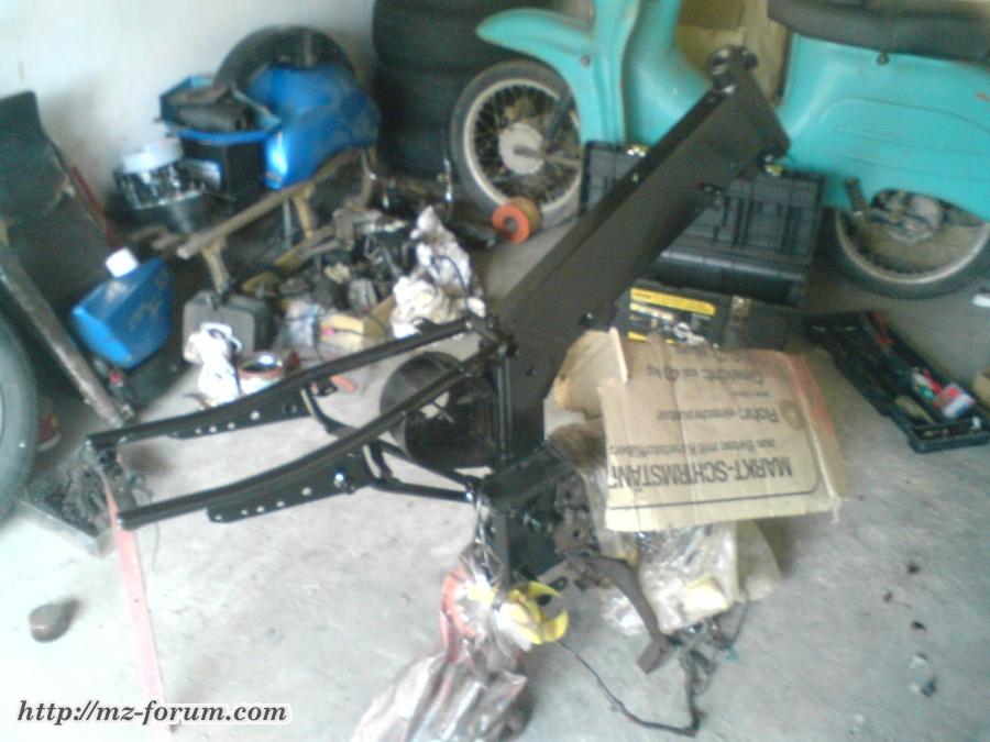 SAXON 125 vorher !!!