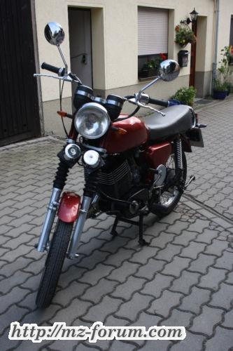 TS 250/1 mit AWO Tank und ETZ Motor