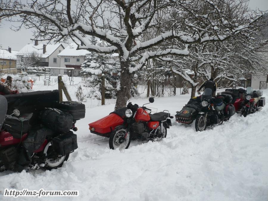 251er im Schnee