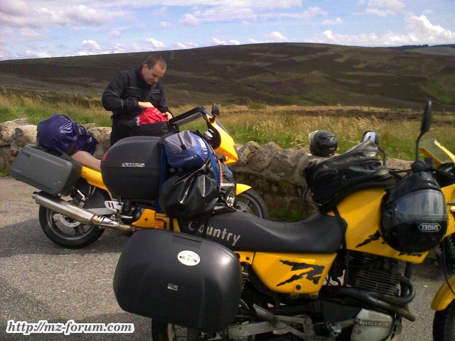 Midlands, zwischen Glamis und Keith