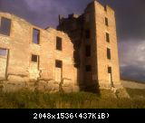 Thurso Castle, oder was davon übrig ist.