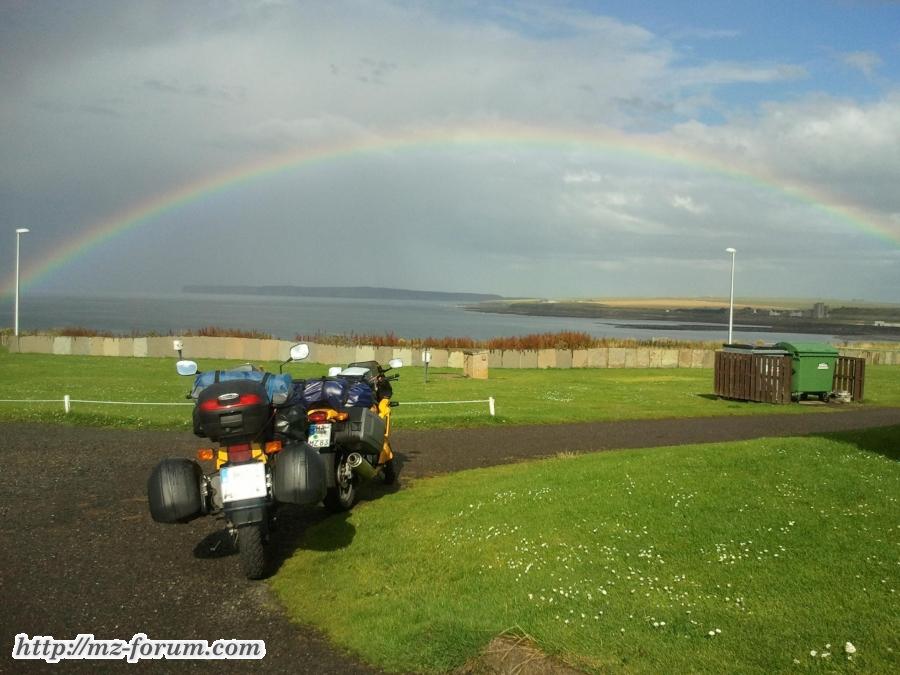 Ankunft in Thurso