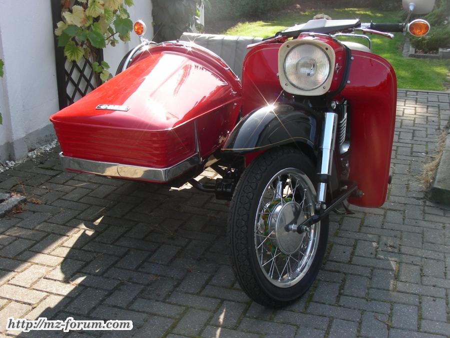 MZ ES 250/2 Trophy de Luxe - Gespann