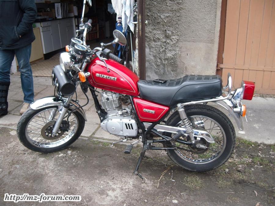 Meine Suzuki mit Namen Emma