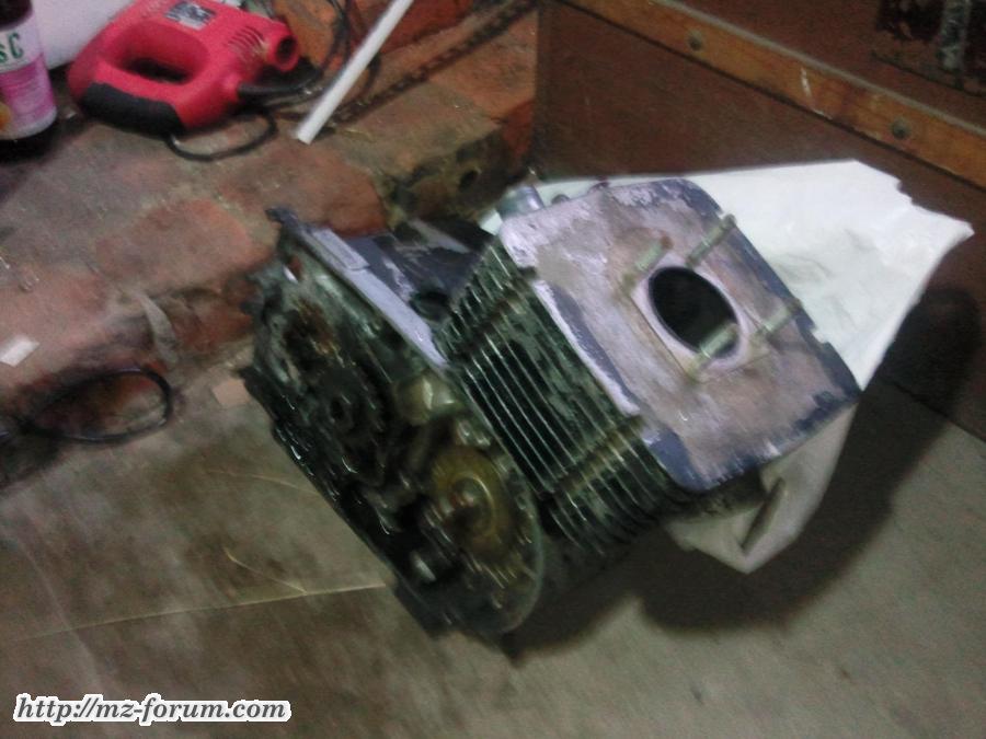 6 Motor Zerlegt