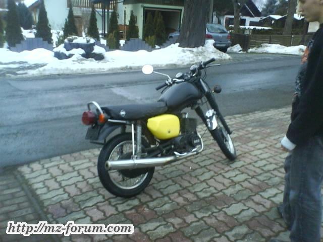 Mein Mz Motorrad, neu aufbau 2008