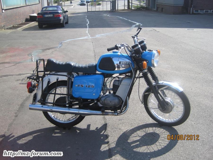 meine MZ TS 125 Bj. 1982