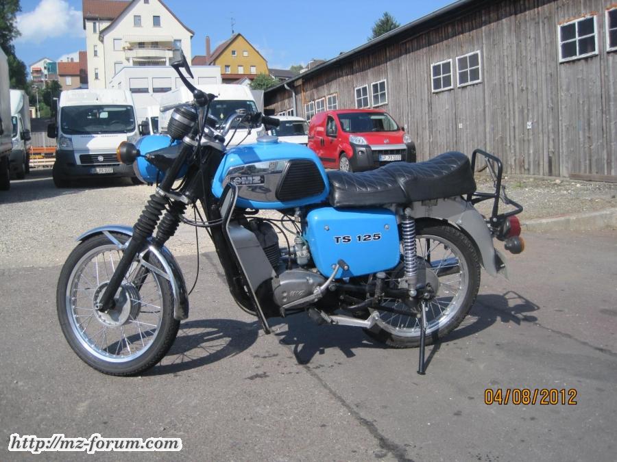 meine MZ TS 125 Bj. 1982