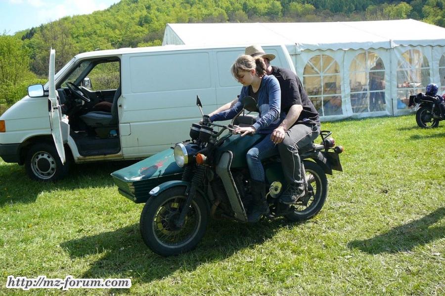 fahren lernen natürlich mit Gespann