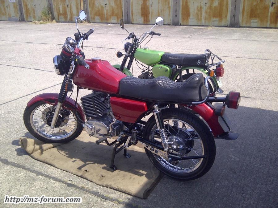 ETZ 250 und Simson S51