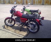 ETZ 250 und Simson S51