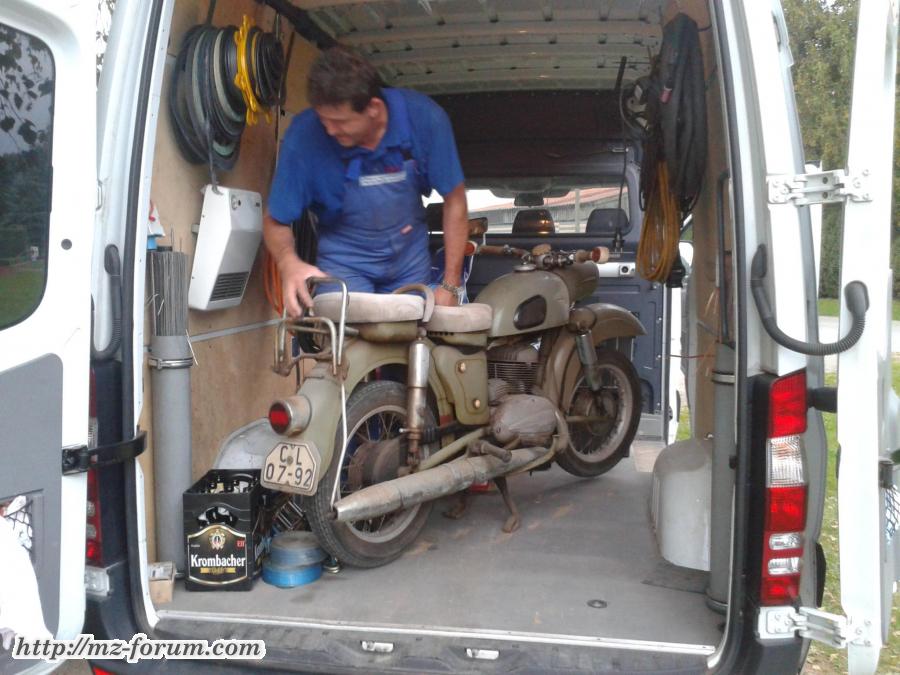 Die erste Fahrt