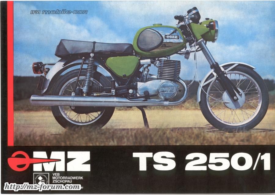 Werbung MZ TS 250/1