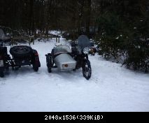 Emme im Schnee