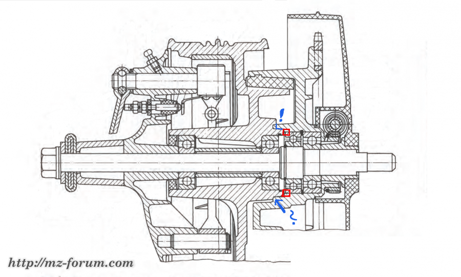 Hinterradantrieb NM91 TS 03 ETZ