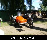 Kawascheibe am Beiwagen
