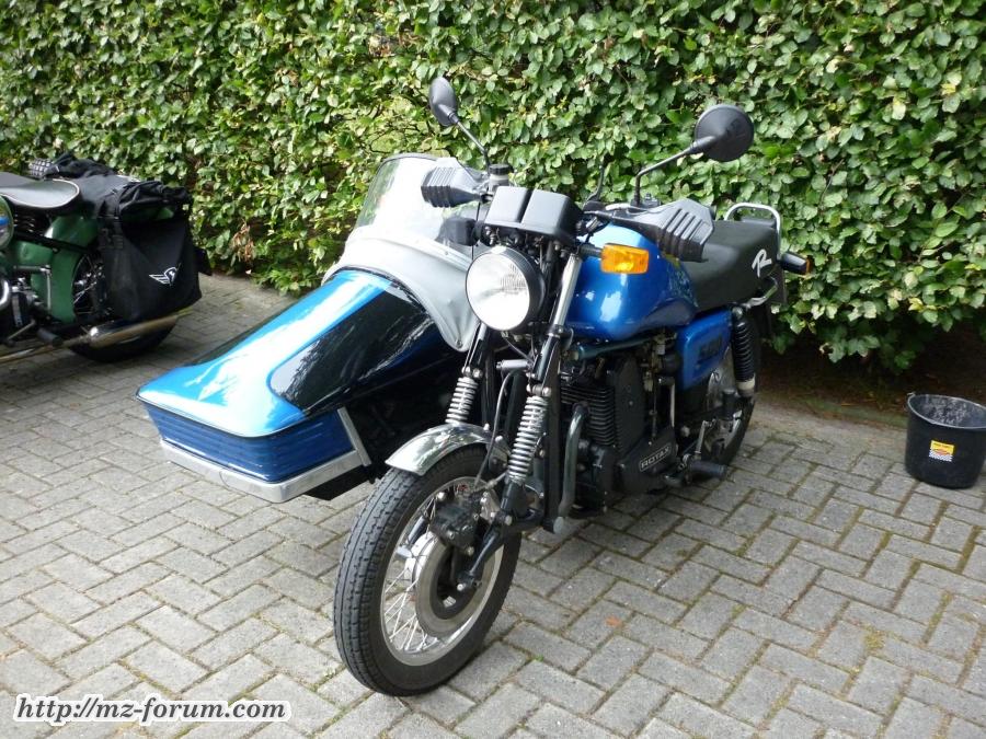 Gespann mit Rotaxionsmaschine