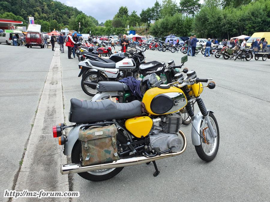 MZ TS 250-1mit King+Queen Sitzbank