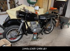 MZ 175/1 fast fertig.