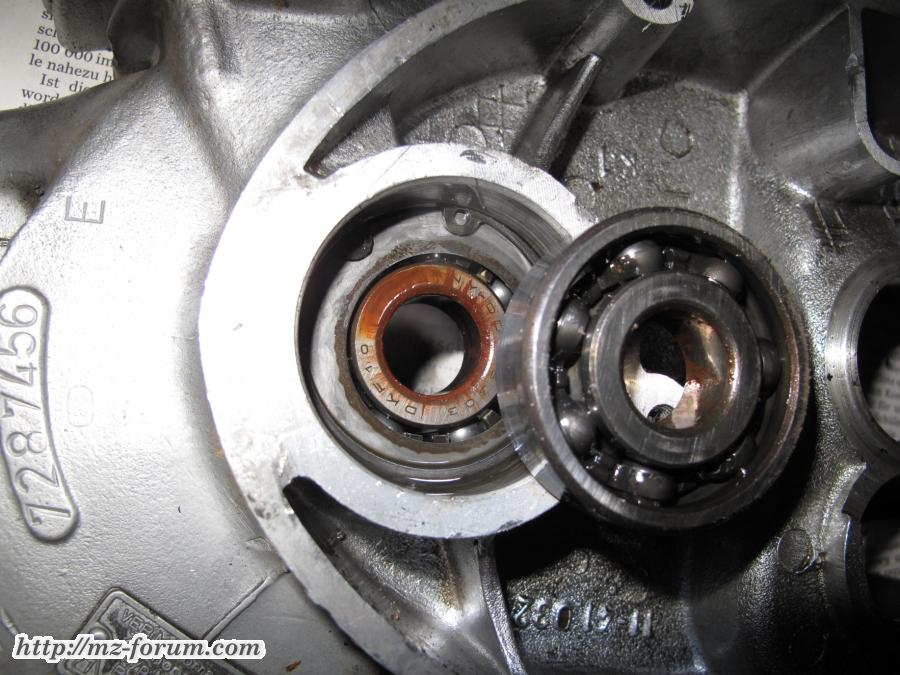 MZ TS 150 Motor MM125/2 zerlegen Wellendichtring