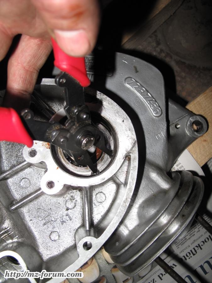 MZ TS 150 Motor MM125/2 zerlegen Wellendichtring