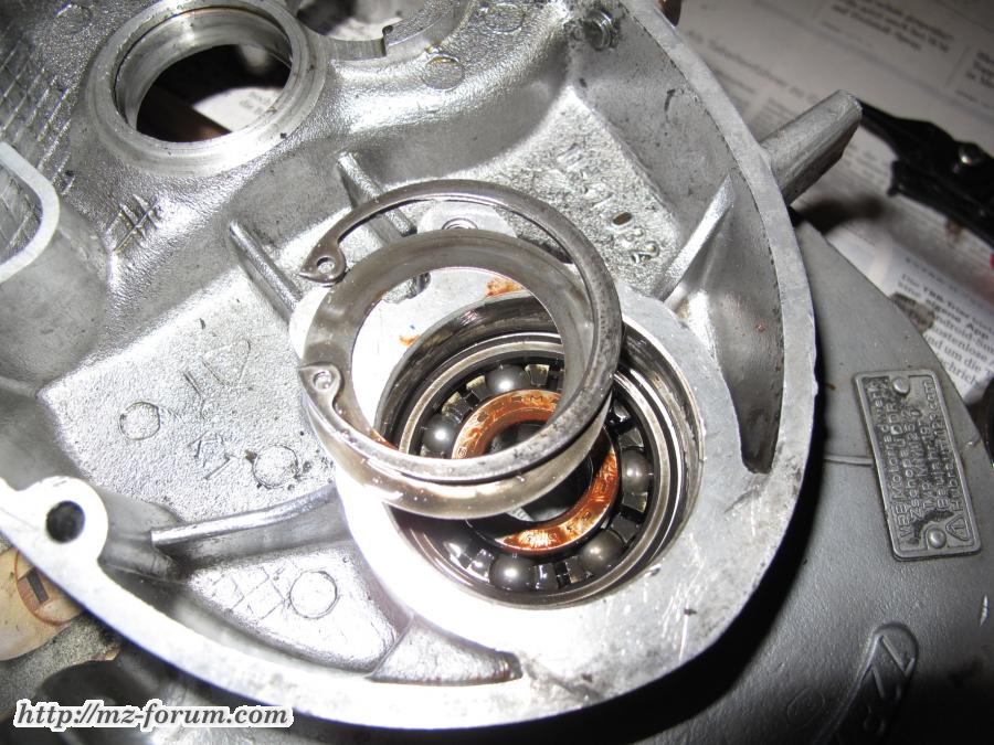 MZ TS 150 Motor MM125/2 zerlegen Wellendichtring