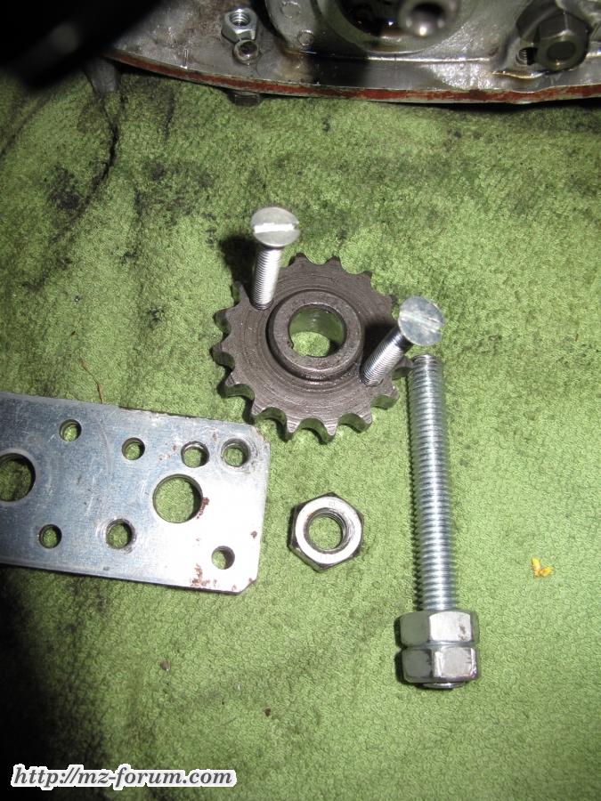 MZ TS 150 MM150/2 Primärritzel abziehen