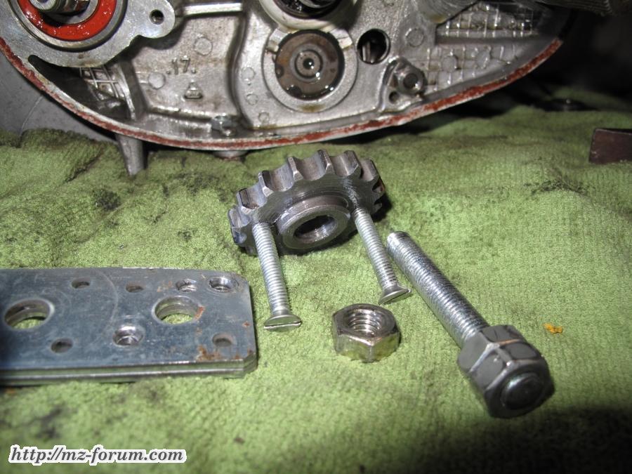 MZ TS 150 MM150/2 Primärritzel abziehen