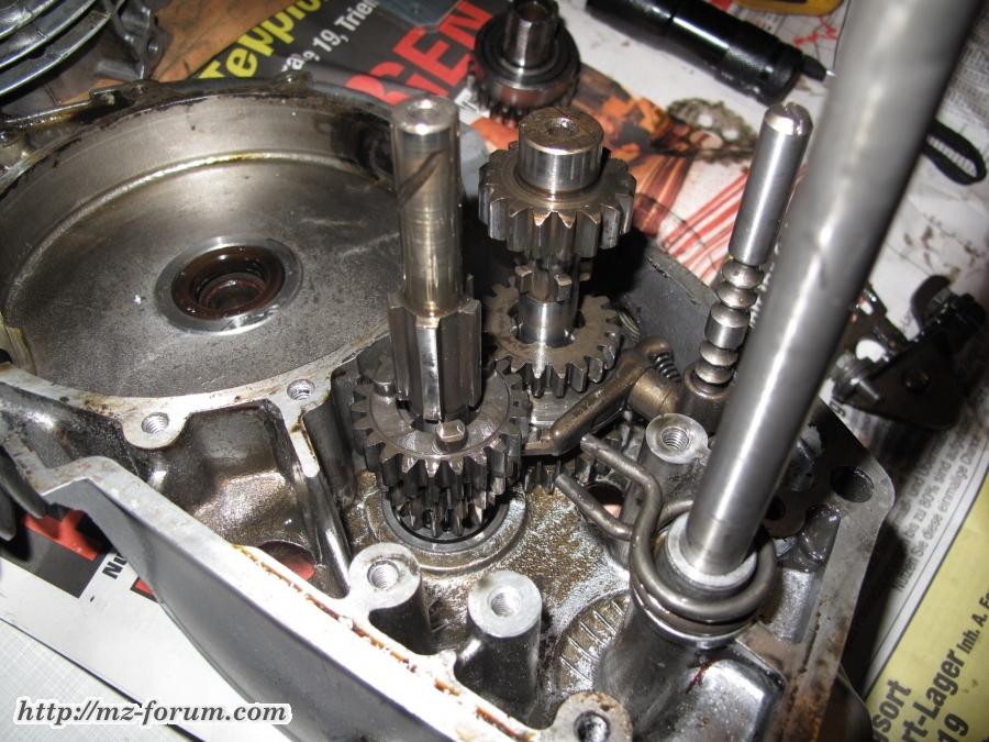 MZ TS MM150/2 Getriebe