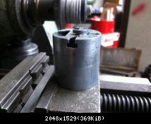 geschweißter Schieber
