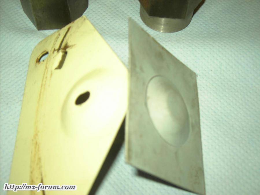 Anfertigung Knieblechhalteblech ES 250/2
