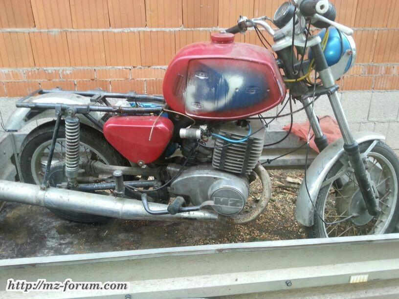 der Kauf meiner MZ TS 250/1