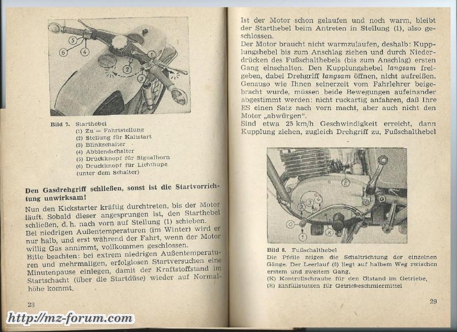 Betriebsanlietung 1968 -1