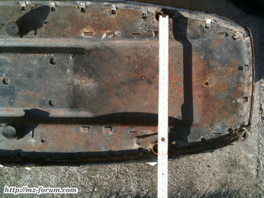 Befestigung hinten 21cm