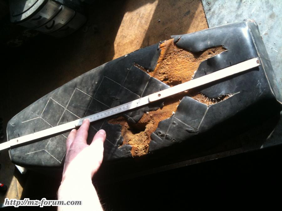Ansicht oben mit 5cm Staffelung