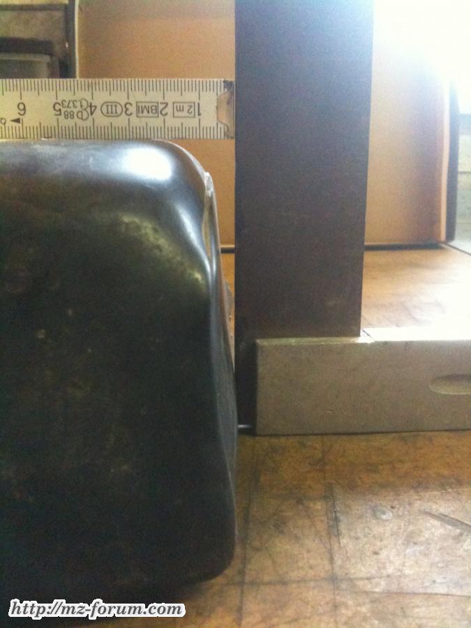 Sitzbank ETS Winkel vorn Versatz ca 1cm