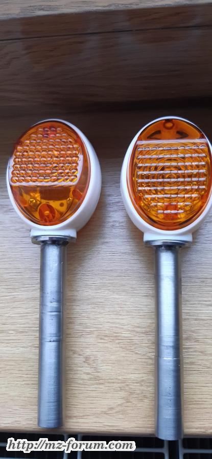 Lenkerendenblinker mit Gewicht