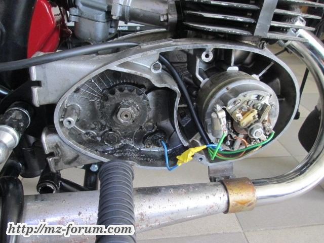 TS 250/1 Gespann Motor