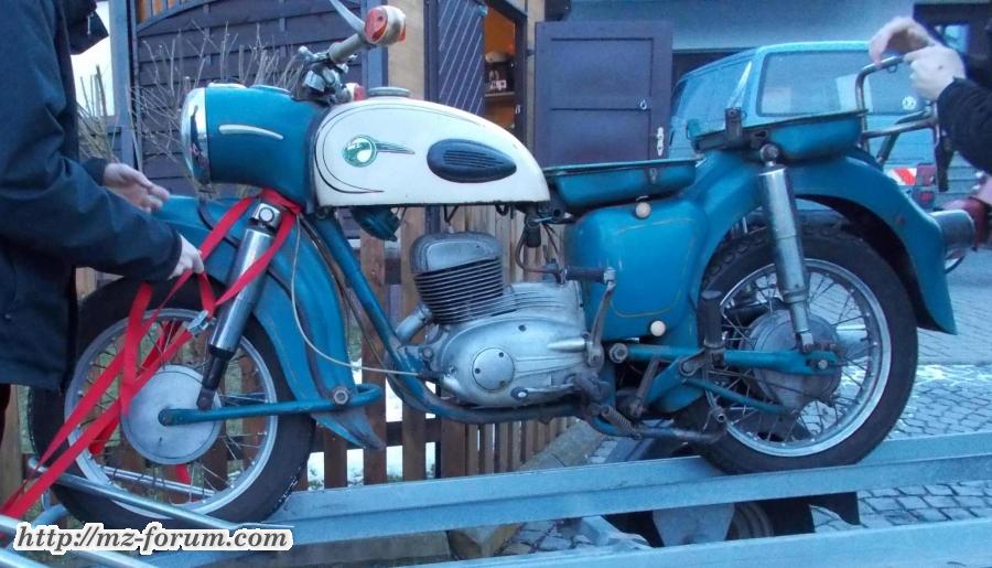 Einzug MZ ES 175/1