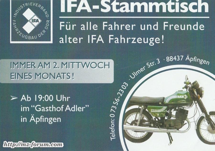 Stammtisch Flyer